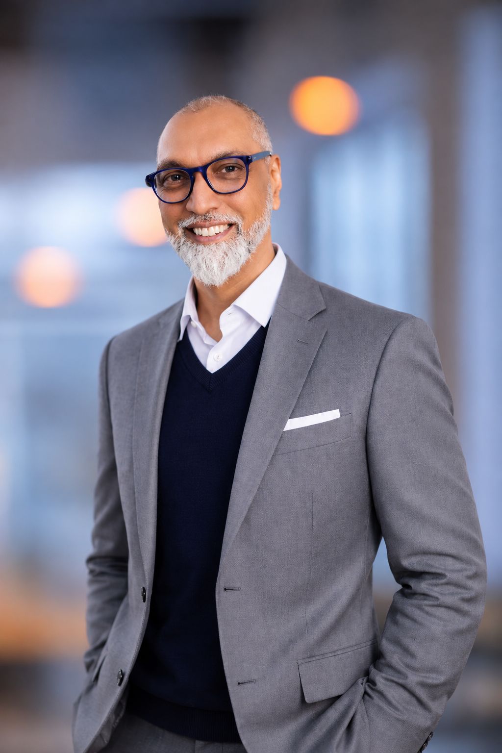 Portrait of Rifat Sheikh